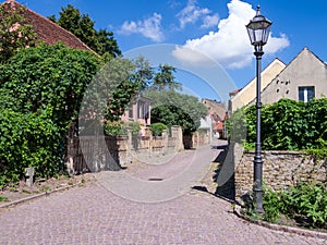 Alley in werder (havel) photo