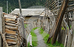 Alley in Zhagana