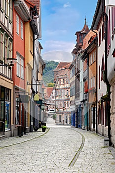 Alleys of medieval towns