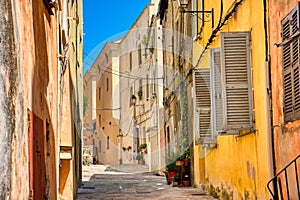 An Alleyway in Bastia - Corsica, France