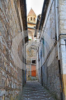 Alleyway. Bovino. Puglia. Italy.