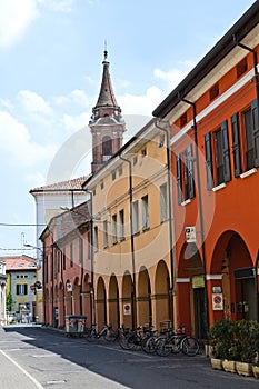 Alleyway. Cento. Emilia-Romagna. Italy.