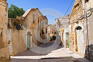 Alleyway. Genzano di Lucania. Italy.