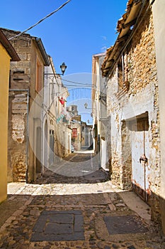 Alleyway. Genzano di Lucania. Italy.