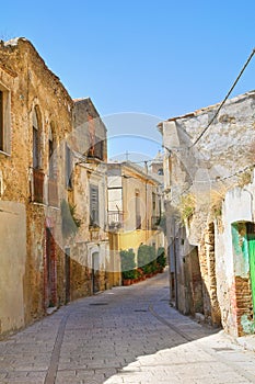 Alleyway. Genzano di Lucania. Italy.