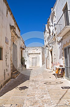 Alleyway. Laterza. Puglia. Italy.