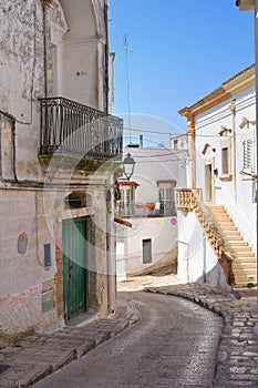 Alleyway. Laterza. Puglia. Italy.