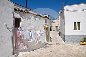 Alleyway. Laterza. Puglia. Italy.