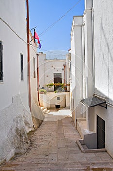 Alleyway. Laterza. Puglia. Italy.