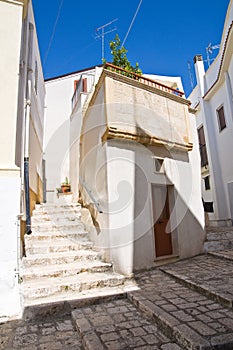 Alleyway. Laterza. Puglia. Italy.