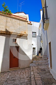 Alleyway. Laterza. Puglia. Italy.