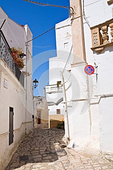 Alleyway. Laterza. Puglia. Italy.