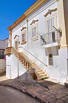 Alleyway. Laterza. Puglia. Italy.