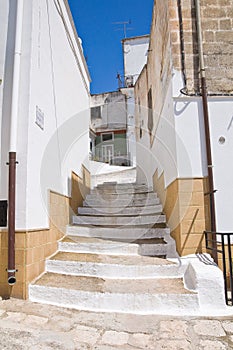 Alleyway. Laterza. Puglia. Italy.