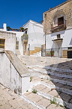 Alleyway. Laterza. Puglia. Italy.