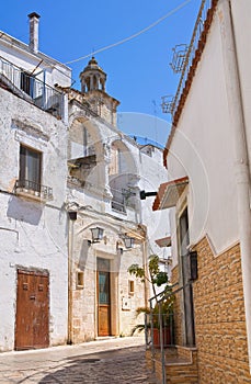 Alleyway. Laterza. Puglia. Italy.