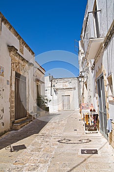 Alleyway. Laterza. Puglia. Italy.