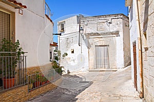 Alleyway. Laterza. Puglia. Italy.