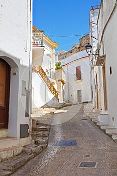 Alleyway. Laterza. Puglia. Italy.