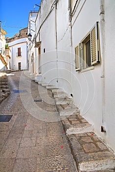 Alleyway. Laterza. Puglia. Italy.