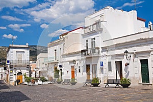 Alleyway. Mattinata. Puglia. Italy.