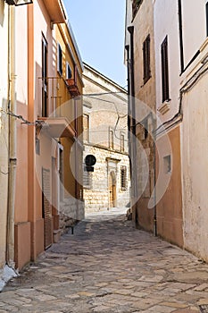 Alleyway. Mesagne. Puglia. Italy.