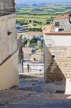 Alleyway. Minervino Murge. Puglia. Italy.