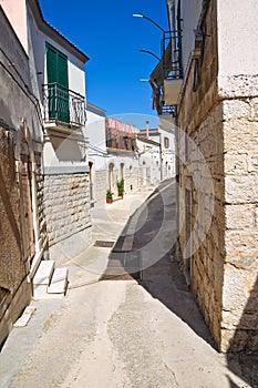 Alleyway. Minervino Murge. Puglia. Italy.