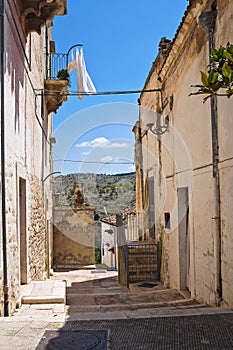 Alleyway. Minervino Murge. Puglia. Italy.