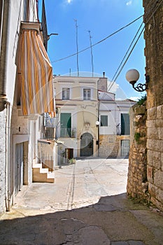 Alleyway. Minervino Murge. Puglia. Italy.