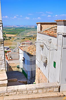 Alleyway. Minervino Murge. Puglia. Italy.