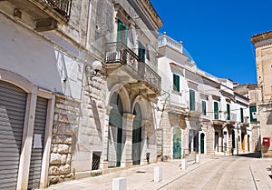 Alleyway. Minervino Murge. Puglia. Italy.