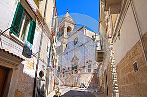 Alleyway. Minervino Murge. Puglia. Italy.