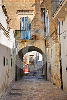 Alleyway. Minervino Murge. Puglia. Italy.