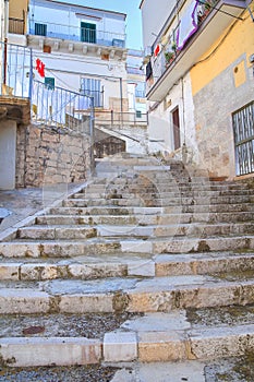 Alleyway. Minervino Murge. Puglia. Italy.