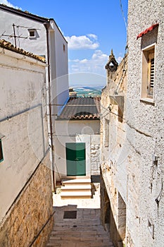 Alleyway. Minervino Murge. Puglia. Italy.