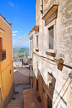 Alleyway. Minervino Murge. Puglia. Italy.