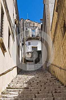 Alleyway. Minervino Murge. Puglia. Italy.