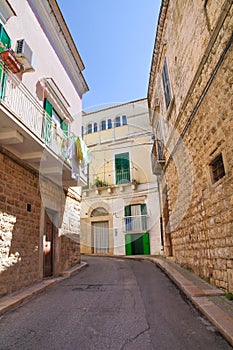 Alleyway. Minervino Murge. Puglia. Italy.