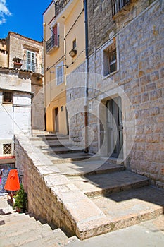 Alleyway. Minervino Murge. Puglia. Italy.