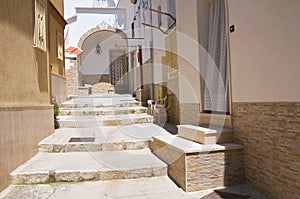 Alleyway. Minervino Murge. Puglia. Italy.