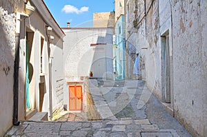 Alleyway. Minervino Murge. Puglia. Italy.