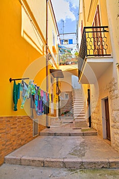 Alleyway. Minervino Murge. Puglia. Italy.