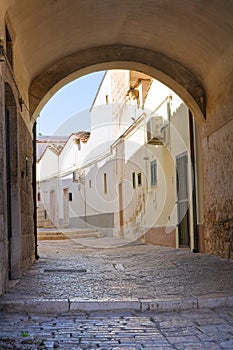 Alleyway. Minervino Murge. Puglia. Italy.