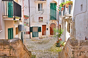 Alleyway. Monopoli. Puglia. Italy. photo