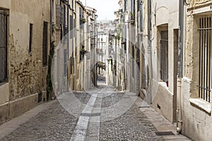 Alleyway in Montpellier, France