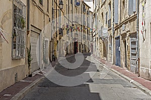 Alleyway in Montpellier, France