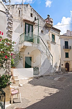 Alleyway. Rodi Garganico. Puglia. Italy.