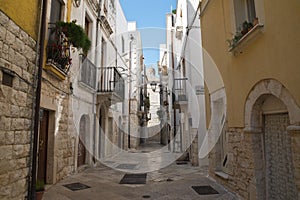 Alleyway. Rutigliano. Puglia. Italy.