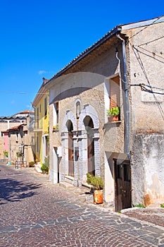 Alleyway. Satriano di Lucania. Italy.